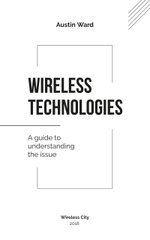 Suggestion Guidelines for Use of Wireless Technology
