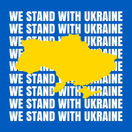 Widespread Awareness about the War in Ukraine Instagram Tasarım Şablonu