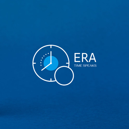 速度計のエンブレム Animated Logoデザインテンプレート
