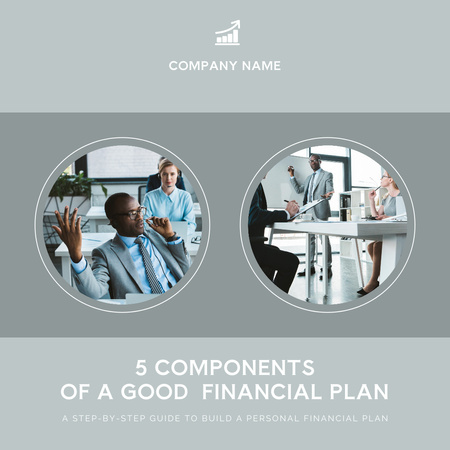 Financial Planning Guide Instagram Design Template