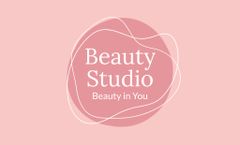 Beauty Studio Services Ad in Minimalist Pink