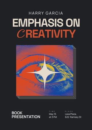 Template di design E-book Edition Announcement Poster