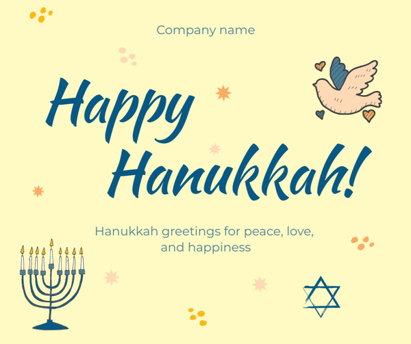 Happy Hanukkah Greeting Card