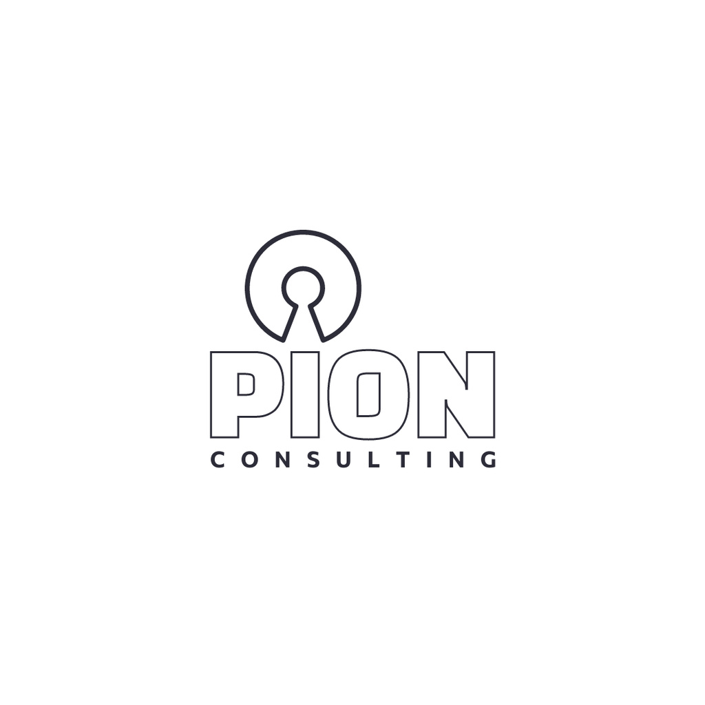 Emblem of Consulting Agency Logo 1080x1080px Design Template
