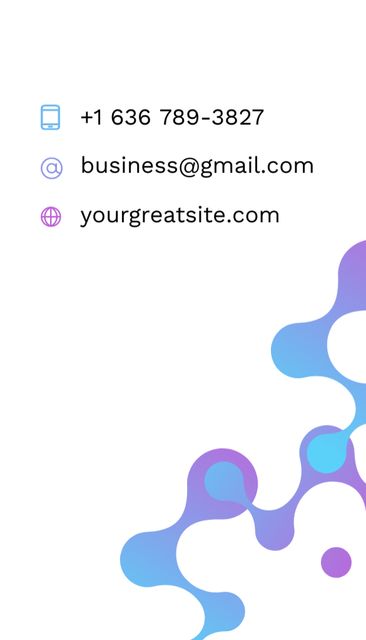 Training and Tutoring Services Offer Business Card US Vertical Tasarım Şablonu