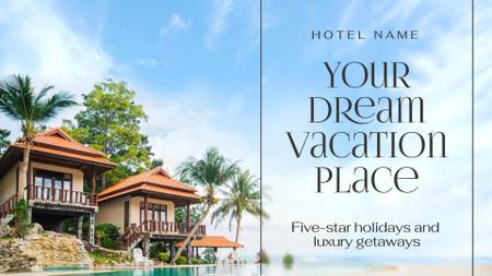 Modèle de visuel Luxury Hotel Ad - Full HD video