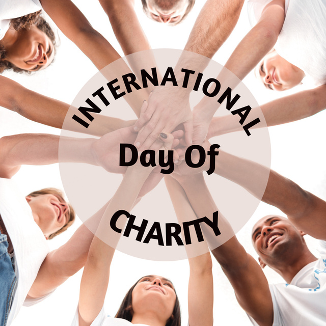 Congratulations on International Day of Charity Instagram Design Template