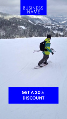 Ski and Snowboard Resort Ad