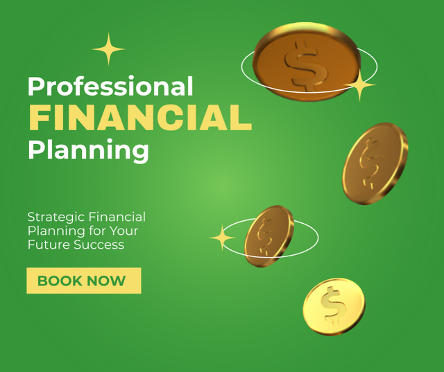 Plantilla de diseño de Financial Planning Offer Facebook 