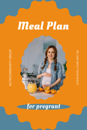 Nutritionist for Pregnant Services Offer Flyer 4x6in Design Template