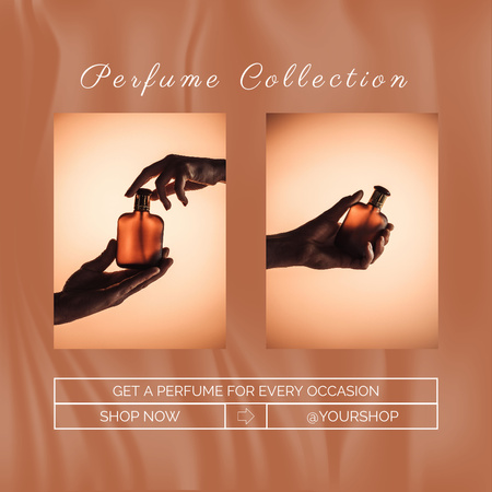 Perfume Collection Ad Instagram Design Template