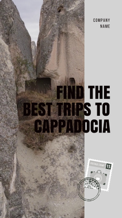 Modèle de visuel Voyage Tour en Cappadoce - TikTok Video
