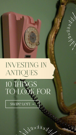 Platilla de diseño Helpful Guide About Investing In Antiques For Beginners TikTok Video
