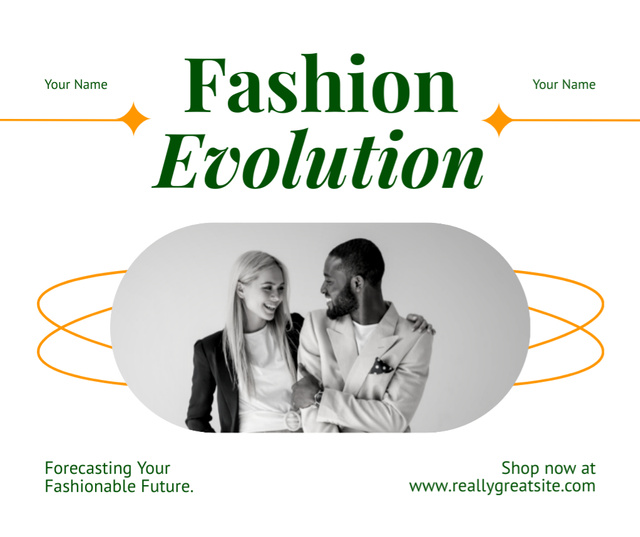 Fashion Evolution Forecasting Facebook Tasarım Şablonu