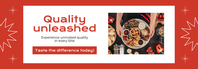 Tasty Quality Eating Offer Ad Tumblr Design Template
