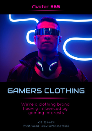 Gaming Merch Sale Offer Poster B2 Design Template