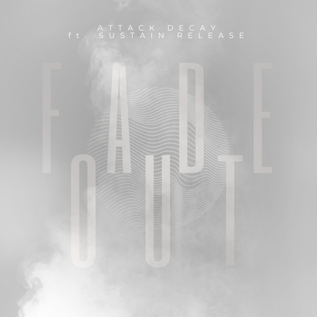 FADE OUT Album Cover – шаблон для дизайну