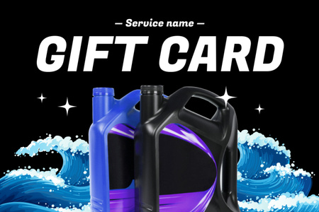 Special Offer of Car Cleaning Products Gift Certificate Πρότυπο σχεδίασης