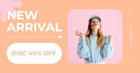 New Arrival of Fashion Clothes and Accessories Facebook AD Design Template