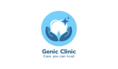 Dentist Services Offer Business cardデザインテンプレート