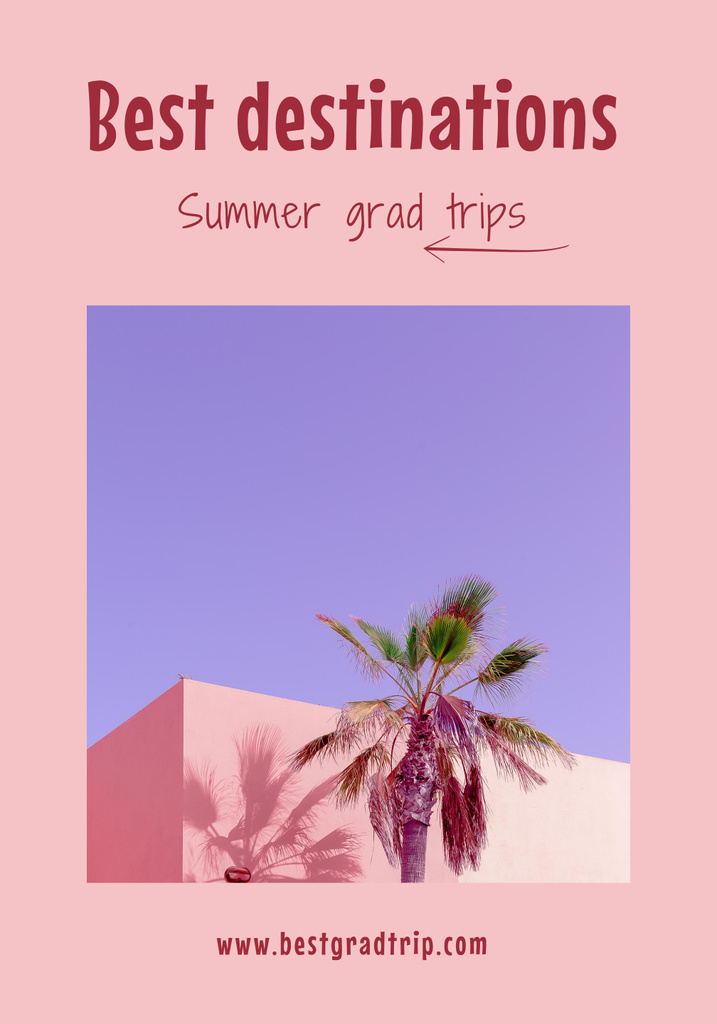 Graduation Trips Offer Poster 28x40in Design Template