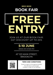 Book Fair Event Ad