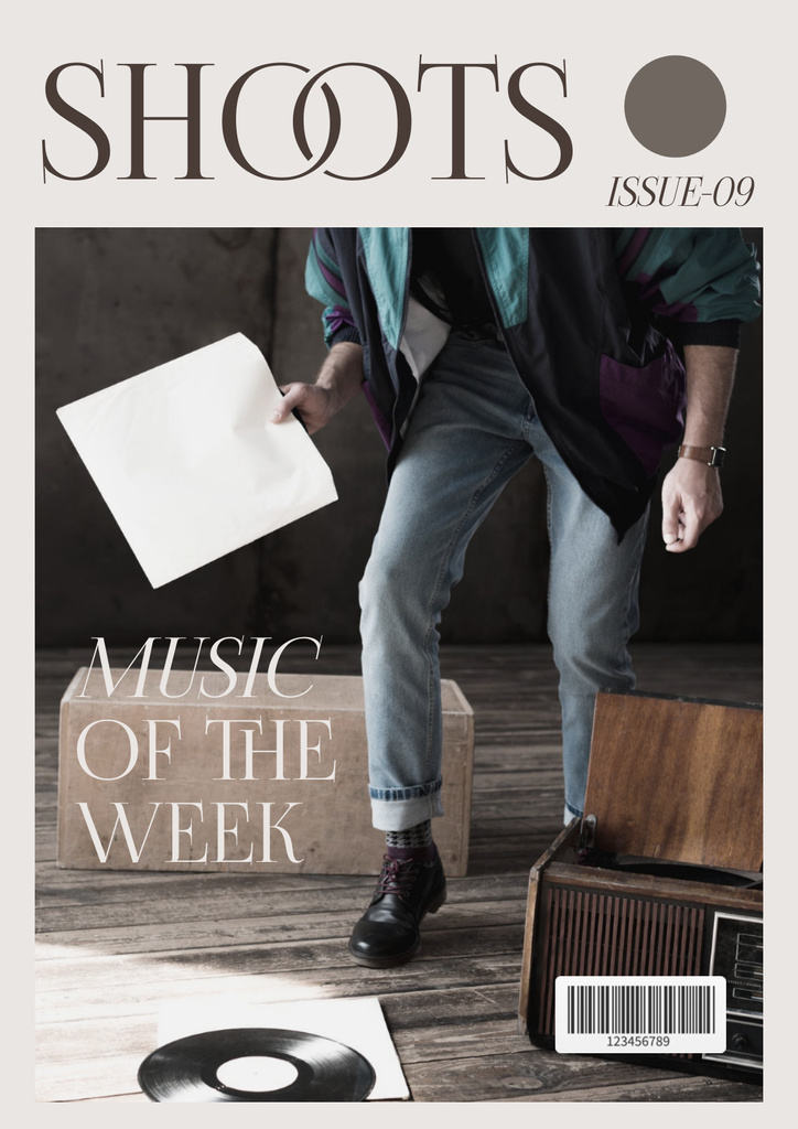 Music of the Week Posterデザインテンプレート