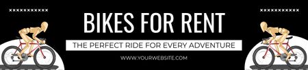 Template di design bicicletta Ebay Store Billboard