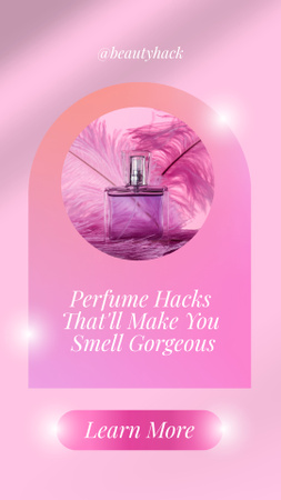Designvorlage Perfume Retail für Instagram Story