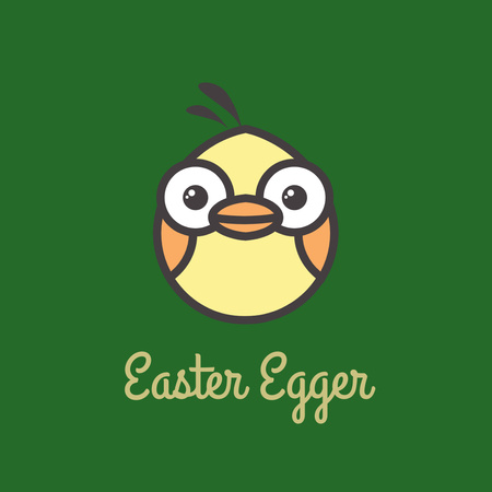 "Easter egger" farm logo design Logo Design Template