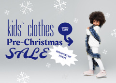 Pre-Christmas Sale of Kids' Clothes