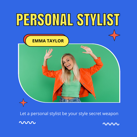 Modèle de visuel Services de styliste personnel pour femmes - Instagram