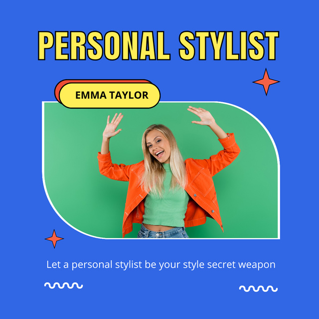 Services of Personal Stylist for Women Instagram – шаблон для дизайну