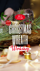 Ad of Christmas Wreath Making Workshop