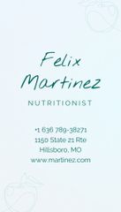 Nutritionist Service Offer with One Line Art