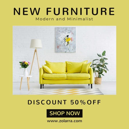 New Furniture Special Offer Instagram Design Template
