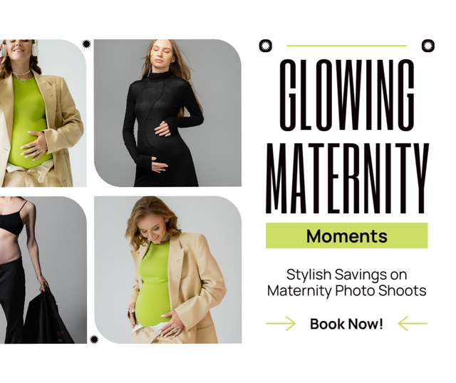 Stylish Photos of Young Pregnant Women Facebookデザインテンプレート