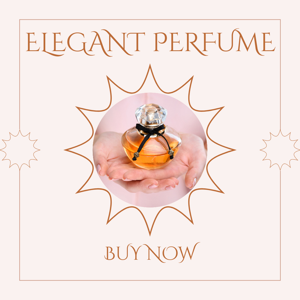 New Elegant Female Fragrance Instagram – шаблон для дизайна