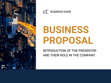 Platilla de diseño Detailed Business Proposal Introduction Step-By-Step Presentation