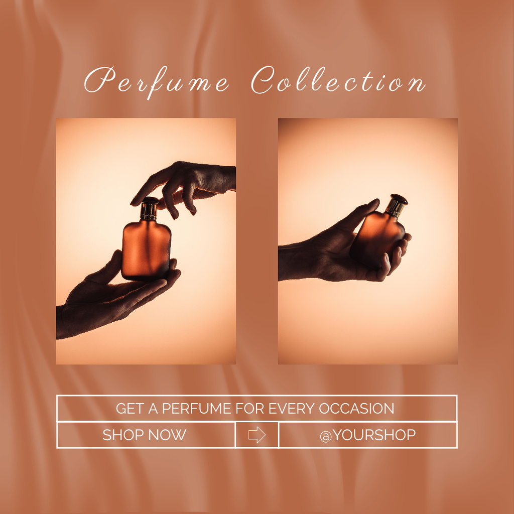 Designvorlage Perfume Collection Ad für Instagram