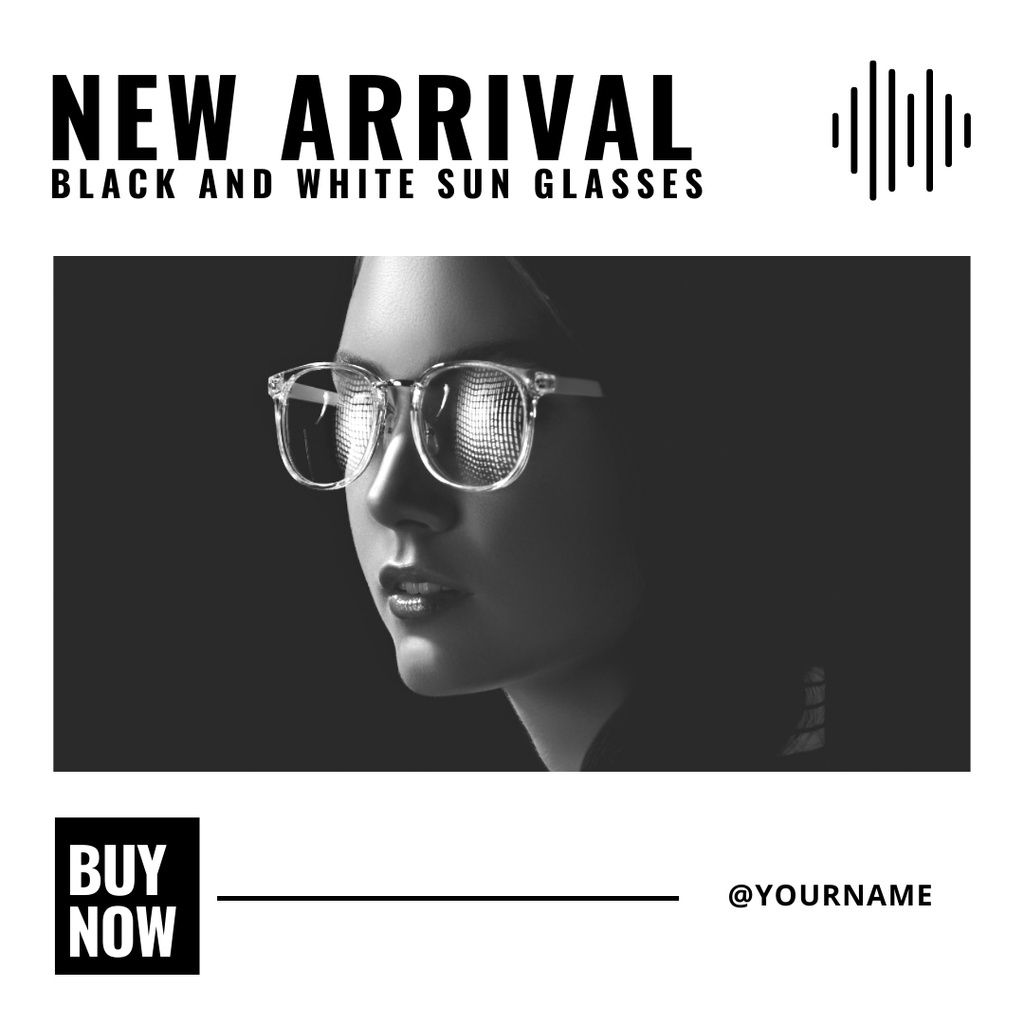 Promo of New Sunglasses Collection Online Instagram Post Template -  VistaCreate
