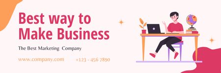 Best Way To Make Business Email header Design Template