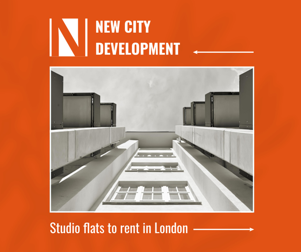 Property Sale and Rent in London Facebook – шаблон для дизайну