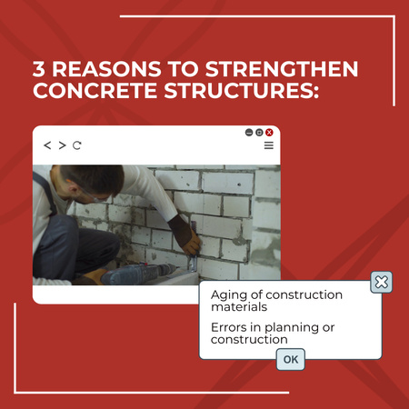 Ontwerpsjabloon van Animated Post van Essential Advices on Strengthening Structures