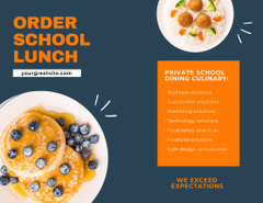 School Lunch Proposition on Orange