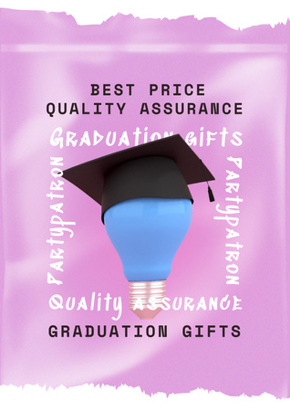 Platilla de diseño Graduation Party Announcement Poster