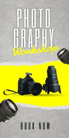 Photography Workshops Graphic – шаблон для дизайну
