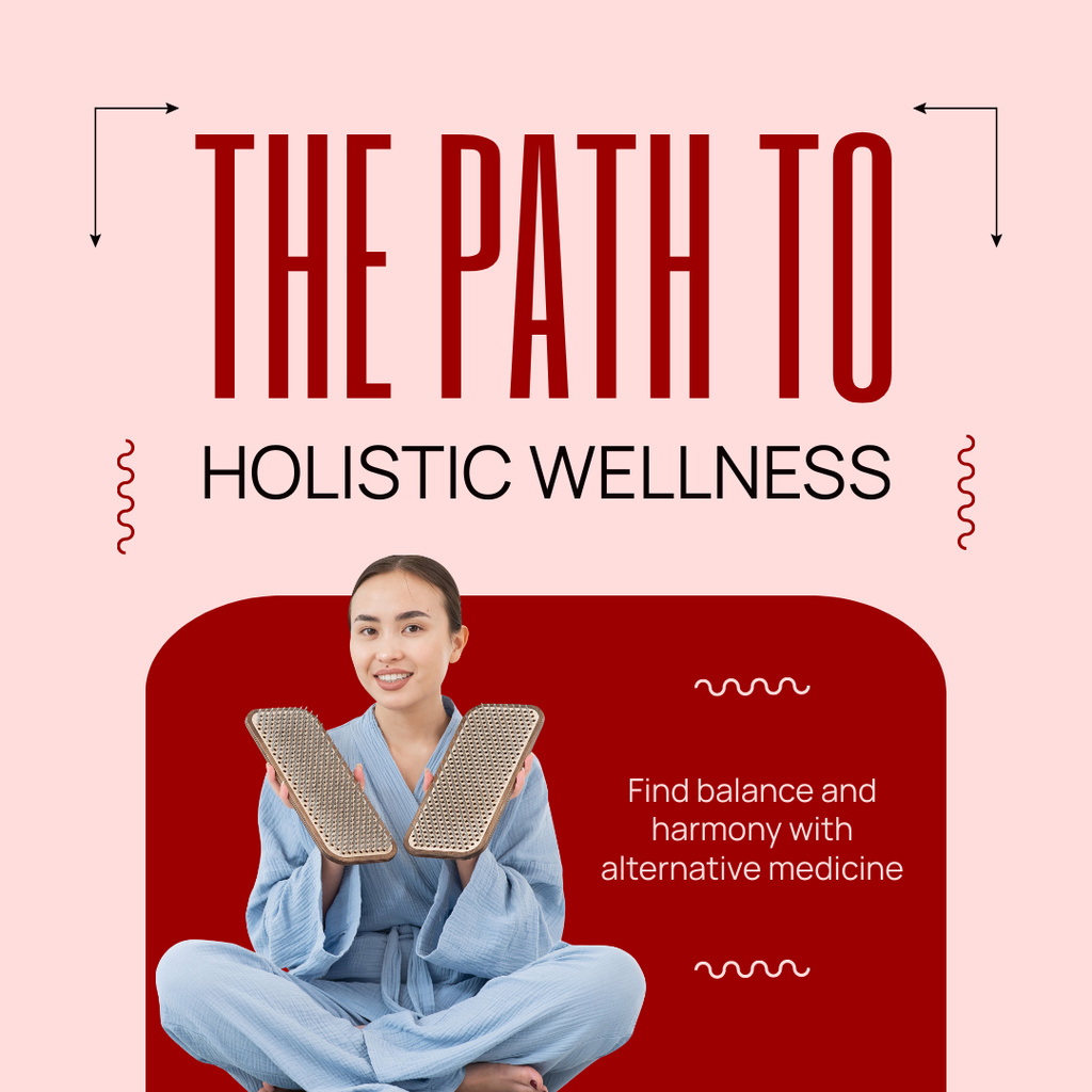 Holistic Wellness Treatments With Sadhu Boards Instagram Modelo de Design