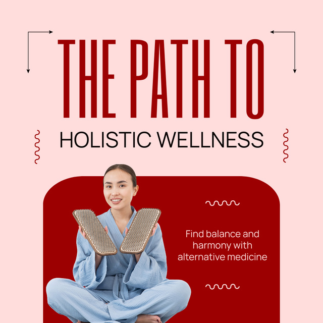 Holistic Wellness Treatments With Sadhu Boards Instagram Tasarım Şablonu