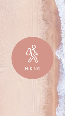 Designvorlage Travel Tours icons für Instagram Highlight Cover